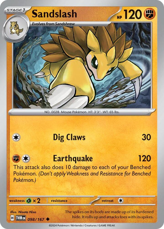 Sandslash - SV06: Twilight Masquerade