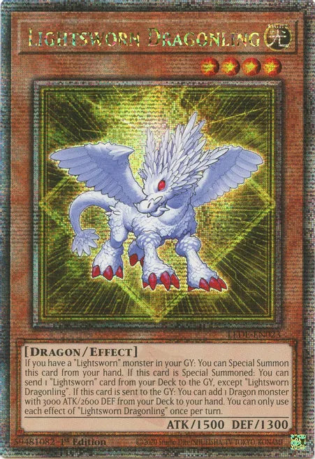 Lightsworn Dragonling (Quarter Century Secret Rare)