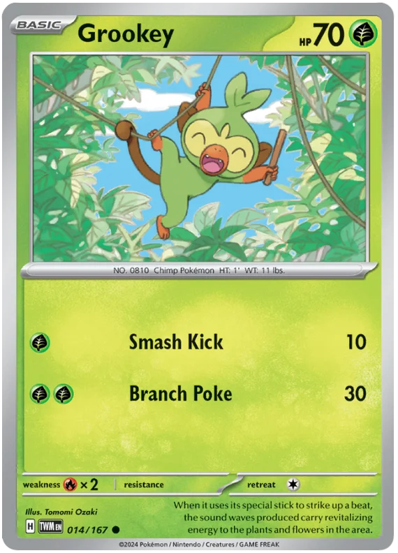 Grookey - SV06: Twilight Masquerade