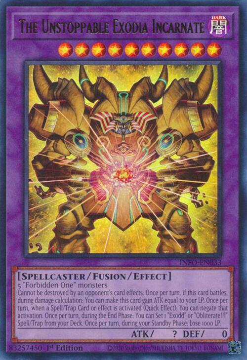 The Unstoppable Exodia Incarnate - (INFO)