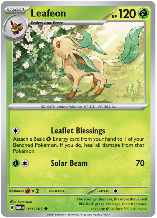 Leafeon - SV06: Twilight Masquerade