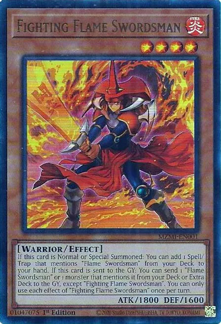 Fighting Flame Swordsman - Maze of Millennia