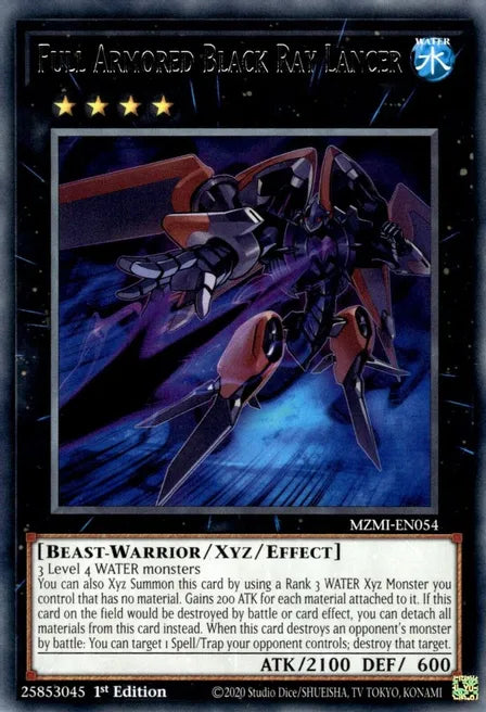 Full Armored Black Ray Lancer - Maze of Millennia