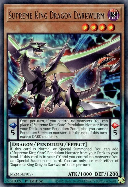 Supreme King Dragon Darkwurm - Maze of Millennia