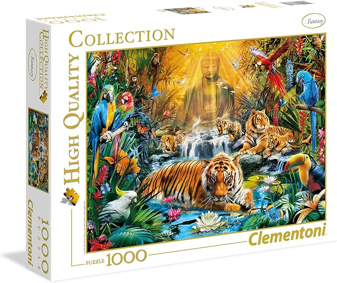 1000 Piece Puzzle - Mystic Tigers