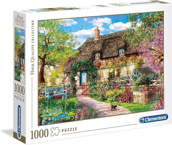 1000 Piece Puzzle - The Old Cottage