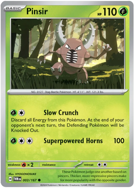 Pinsir - 003/167 - SV06: Twilight Masquerade