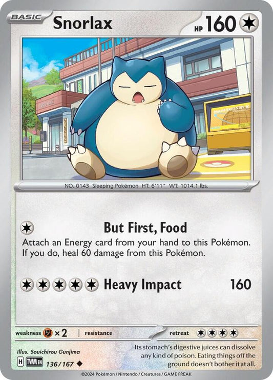 Snorlax - SV06: Twilight Masquerade